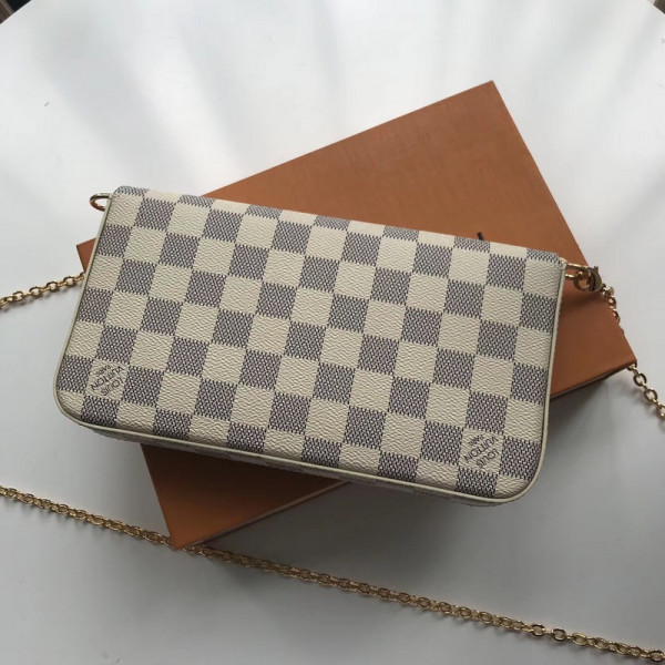 l0*is V*t0n pochette felicie damier bag n63106