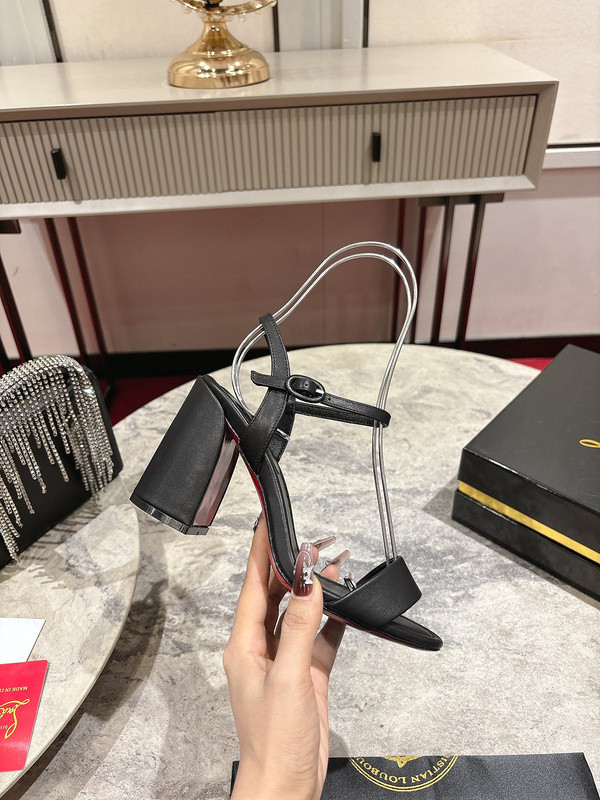 Ch**an louboutin heels sandal - 8.5cm