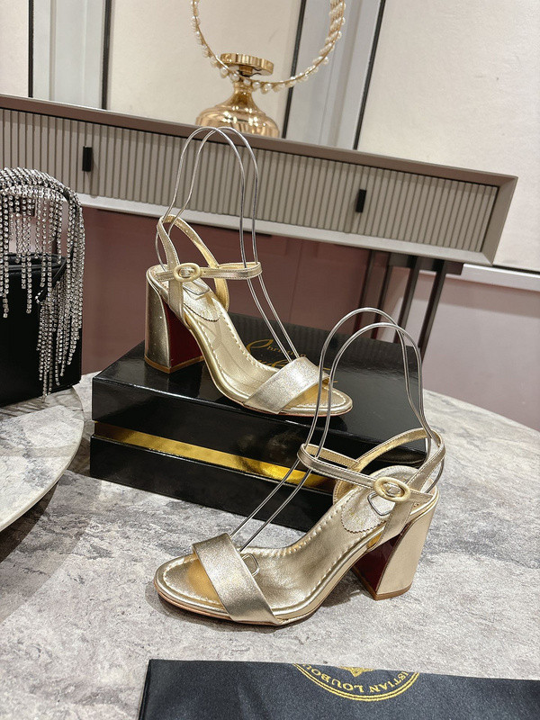 Ch**an louboutin heels sandal - 8.5cm