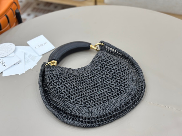 Chloe 25S summer banana hobo bag - 36*21.5*2cm