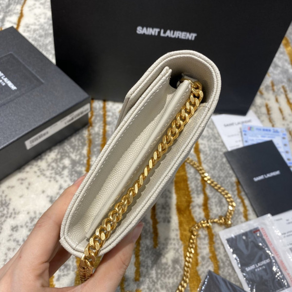 Y*L cassandre matelassÉ chain wallet
